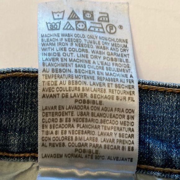 Levi’s 505 Jeans Straight Leg Medium Wash Jeans - Picture 11 of 11